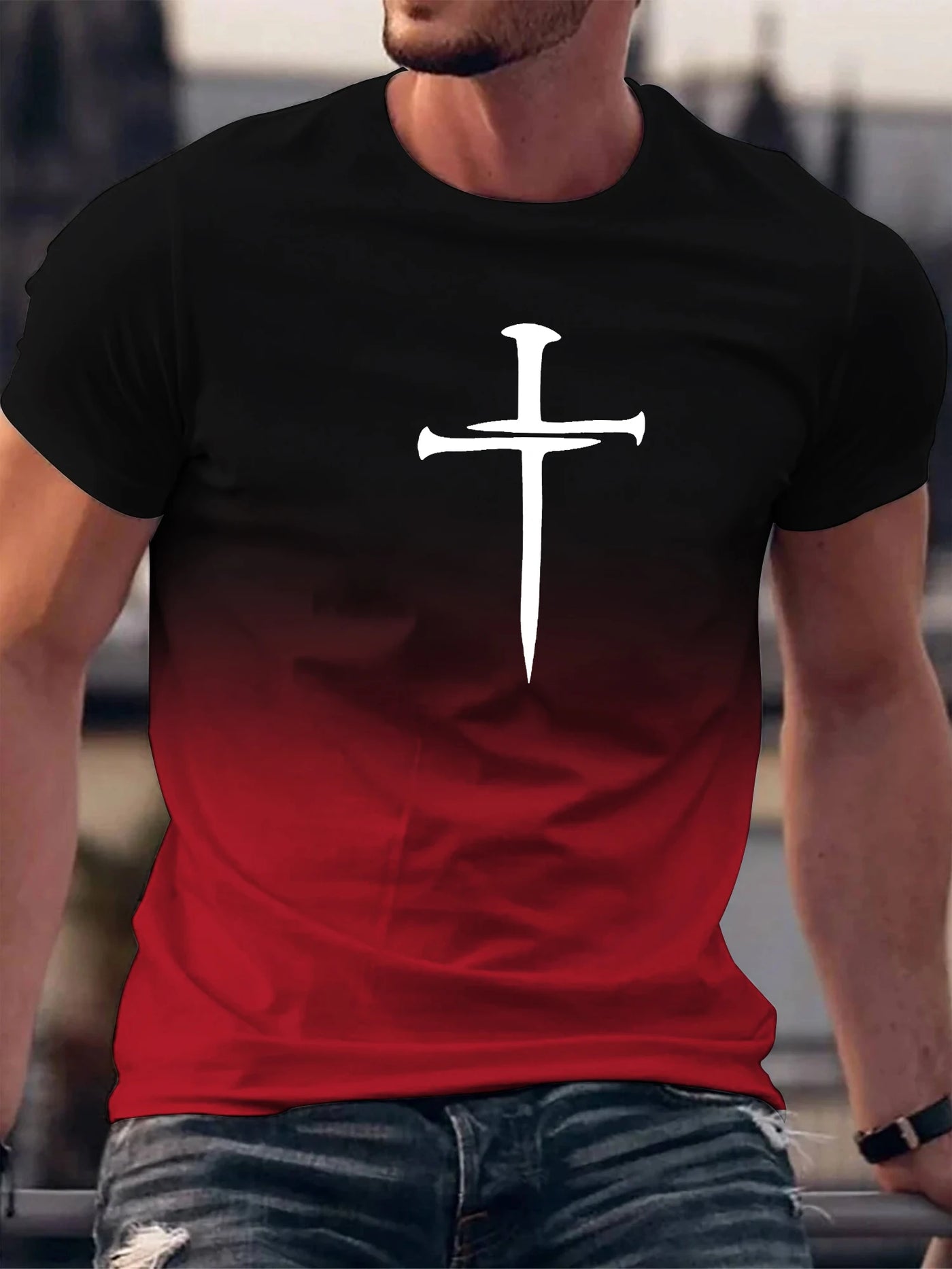 Nail/ Cross T-Shirt