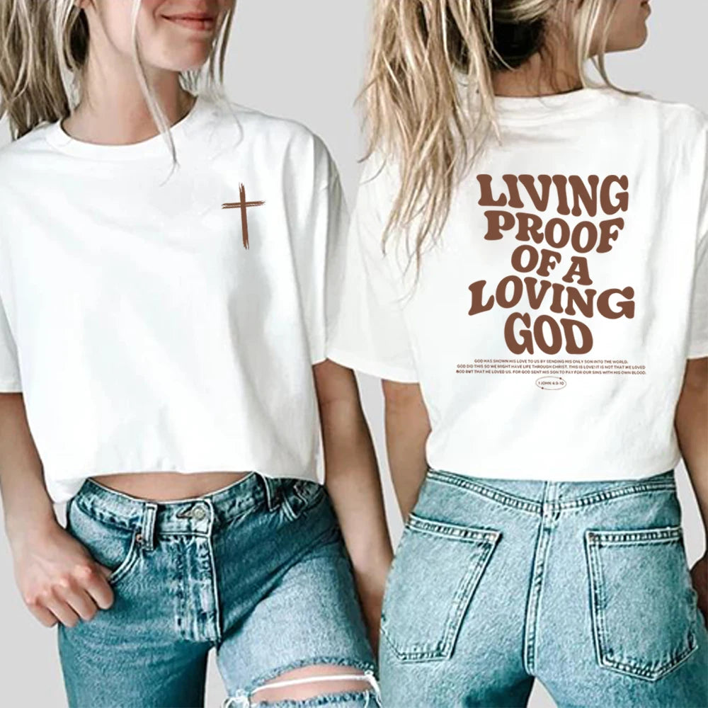 Living Proof Of A Living God T-Shirt