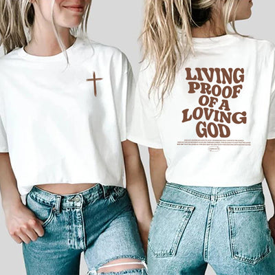 Living Proof Of A Living God T-Shirt